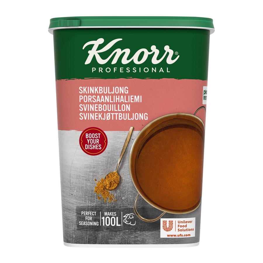 Knorr Svinebuljong, Pulver 1,5kg / 100L - 